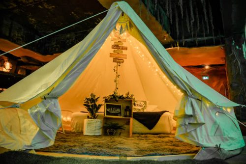 Glamping at River Safari