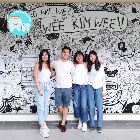 students from NTU's Wee Kim Wee School of Communication and Information