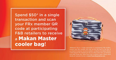 Frasers Makan Master cooler bag