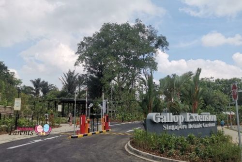 Gallop Extension @ Singapore Botanic Gardens entrance