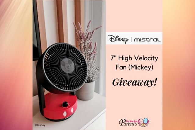 Disney x Mistral 7 inch High Velocity Fan Giveaway
