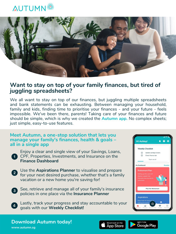 autumn plan family finances