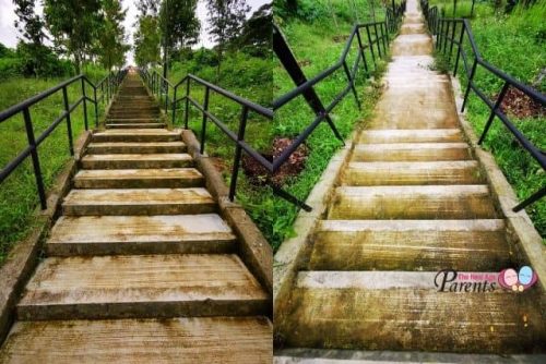 Bukit Gombak Park Singapore 108 Steps stairs