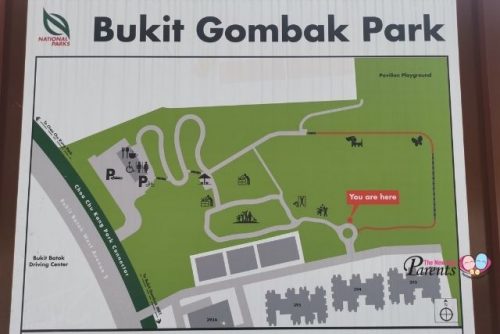 New Bukit Gombak Park Map