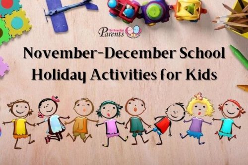 November December School Holidays Activities for Kids