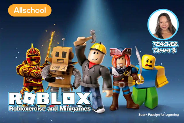 Allschool Roblox Robloxercise and Minigames