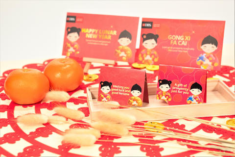 DBS QR Gift (Two CNY designs for festive gifting)