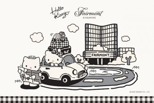 Hello Kitty at Fairmont Singapore