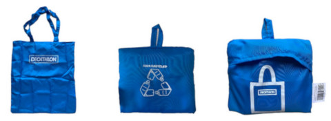 Decathlon’s Eco Friendly Blue Bag