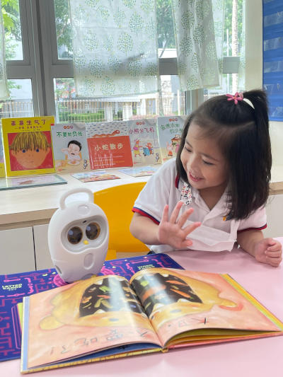 Methodist Preschool Luka AI Reading Robot