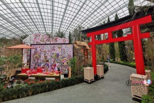 Sakura Tokidok Characters Flower Dome