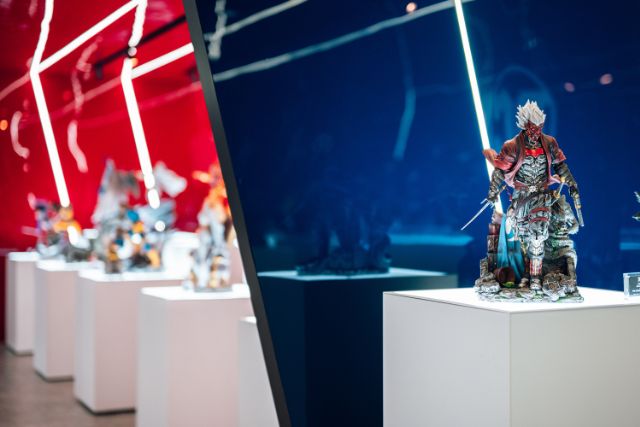 XM Statue Collectible Close Up