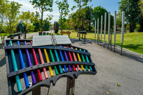 Active Garden Outdoor musical instruments