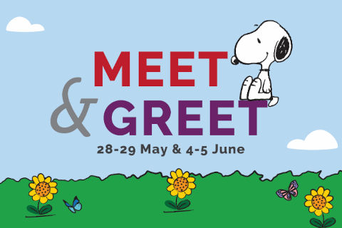 Snoopy Meet and Greet Changi Airport