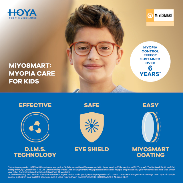 HOYA Vision Care Presents Results of First Six-Year MiYOSMART🤗 Descubra ...