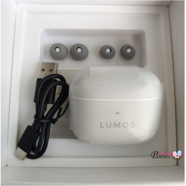 LUMOS TEMPO Wireless Earbuds Packaging