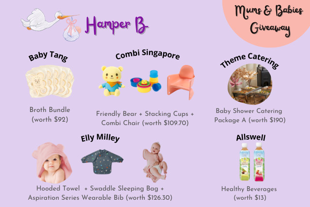 Mums & Babies Giveaway 2022 Hamper B