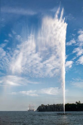 Sentosa SkyJet tallest fountain in Southeast Asia