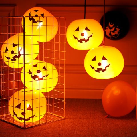 Halloween Glowing Pumpkin Balloon