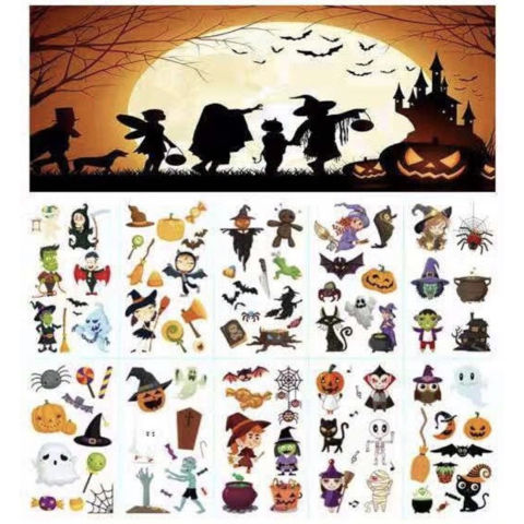 Halloween Tattoo Stickers