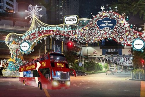 Big Bus Singapore Christmas Light Up Tour