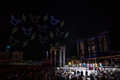 Pokémon Drone Light Display