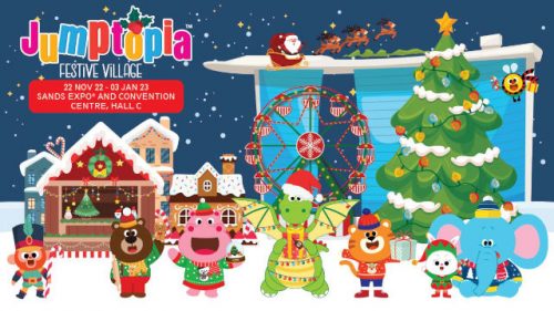 jumptopia festive village 2022