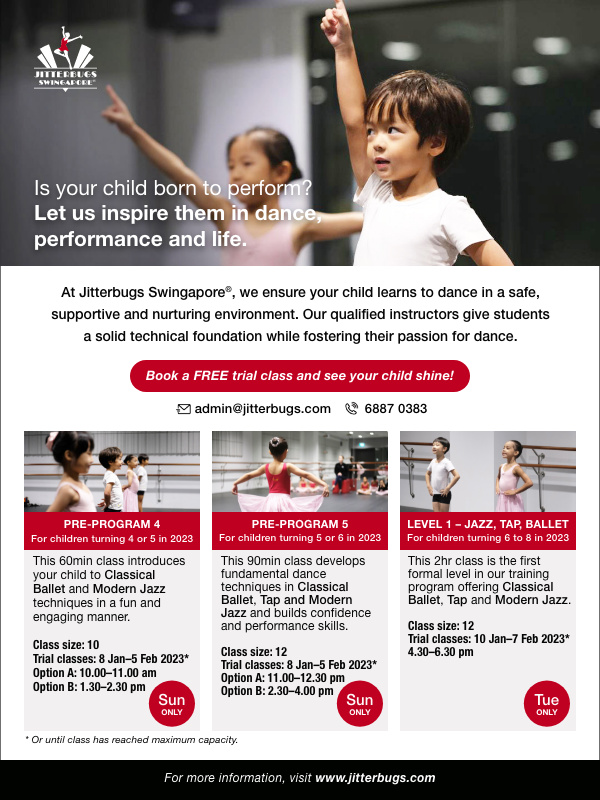 Dance Trial Classes at Jitterbugs Swingapore Jan 2023