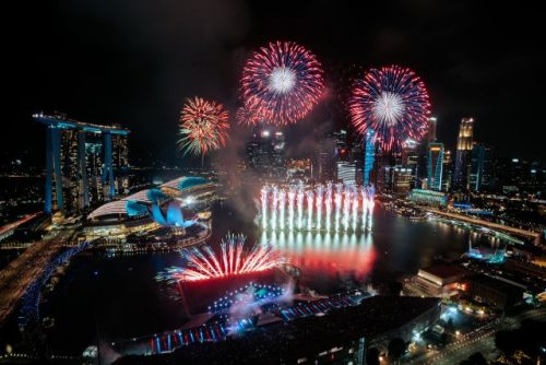 Marina Bay Countdown 2024