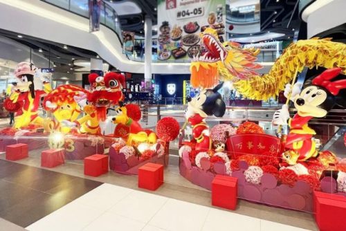 CapitaLand malls CNY Disney pop-ups