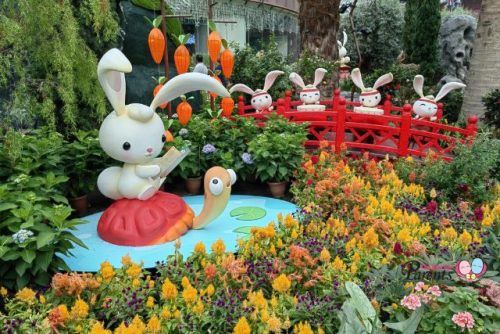 Gardens by the Bay’s Flower Dome Year of Rabbit