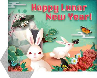 Happy Lunar New Year at Butterfly Up-Close