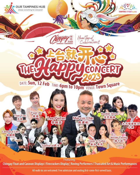 Chingay OTH The Happy Concert 2023
