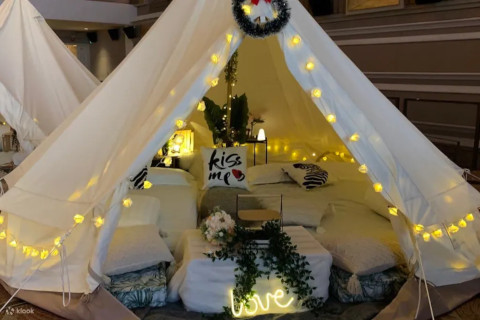 Glamping at East Coast Park or Pasir Ris Park