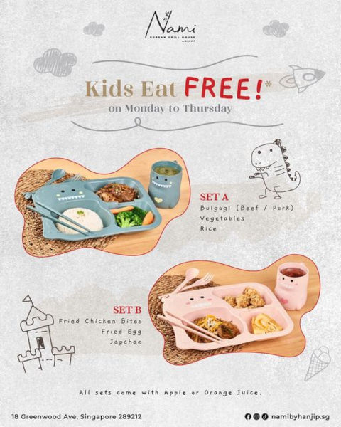 Kids Eat Free Nami Korean Grill House By Hanjip