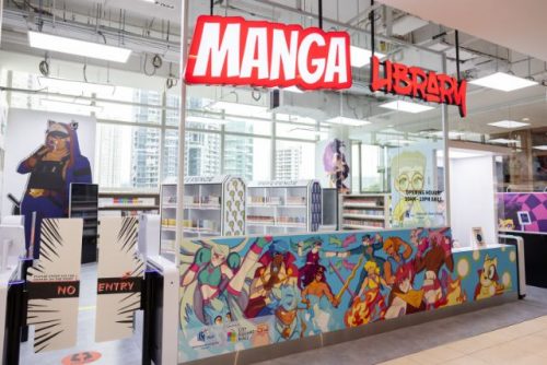 NLB's First Manga Library Opens at City Square Mall