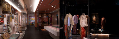 Peranakan Museum Textiles and Fashion gallery