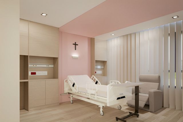 Mount Alvernia Hospital Standard Single Artist Impression