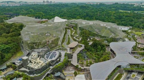 Singapore's Bird Paradise Birdseye view