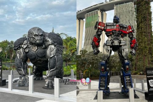 Transformers Optimus Prime Statue Gardens by the Bay