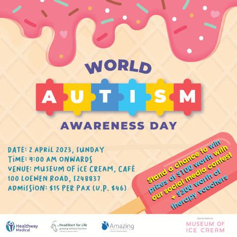 museum of ice cream world autism day