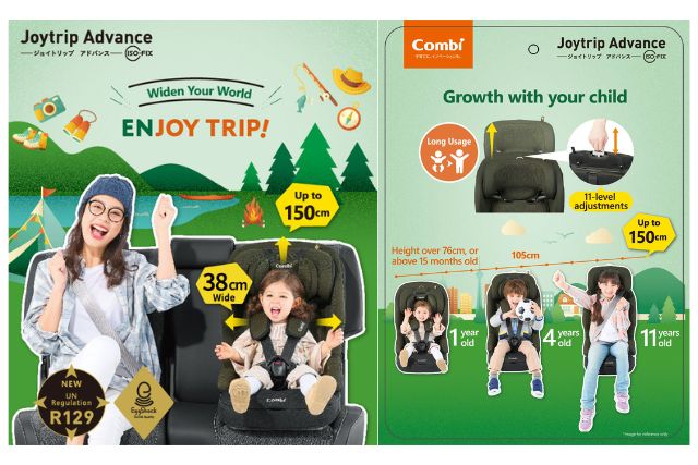 COMBI Joytrip Advance ISOFIX Car Seat