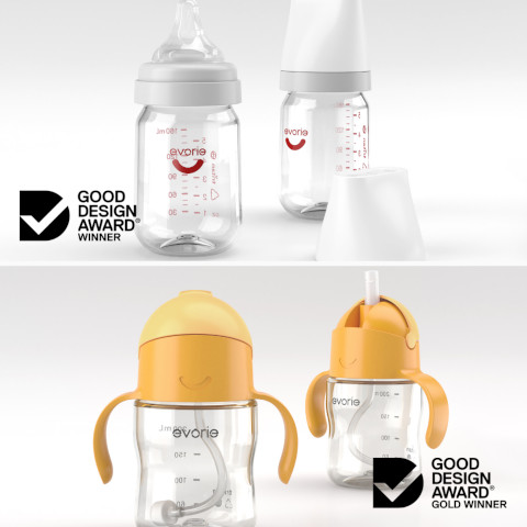 Good design award-winning Evorie Tritan bottles