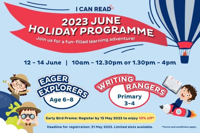I Can Read 2023 June Holiday Programme