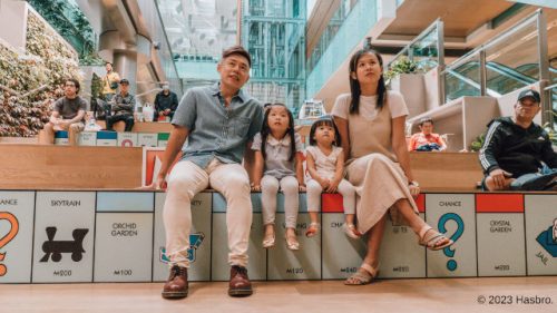 Changi Airport June Holiday Monopoly Board 2023