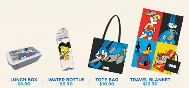 WB100 Looney Tunes & DC Mashup Merchandise