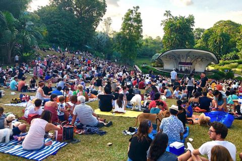 Jazz for Dogs Singapore Botanic Gardens