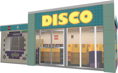 LEGO BTS Disco Retail Zone