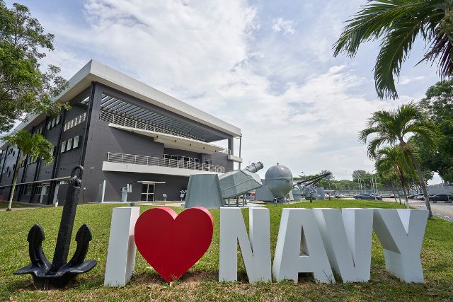 Singapore Navy Museum Outdoor Exhibits