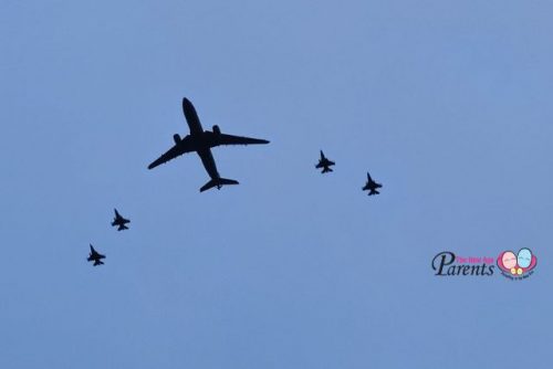 National Day rehearsal 2023 Aerial Display A330 MRTT